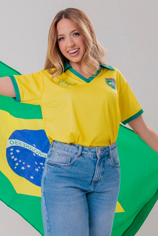 CAMISETA GOLA POLO J&M - COPA DO MUNDO