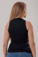 REGATA FEMININA J&M 20 ANOS - PRETA