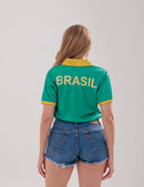 CAMISETA GOLA POLO J&M - VERDE