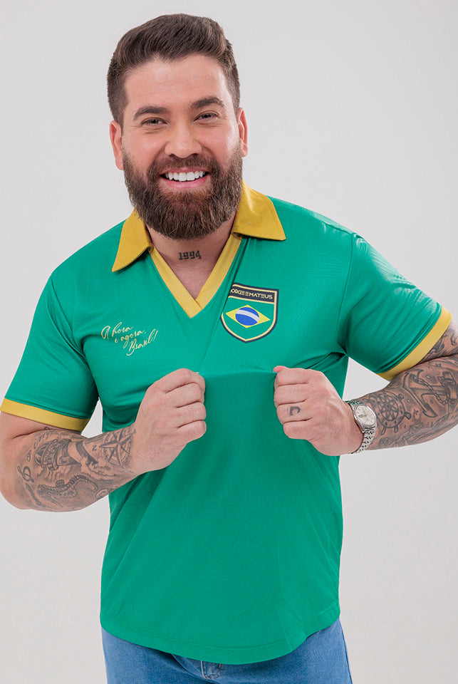 CAMISETA GOLA POLO J&M - VERDE