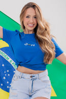 CAMISETA ENQUANTO HOUVER RAZÕES - AZUL