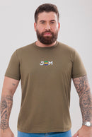 CAMISETA ENQUANTO HOUVER RAZÕES - VERDE MUSGO