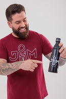 GARRAFA TÉRMICA J&M 20 ANOS (PRETO)