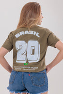 CAMISETA ENQUANTO HOUVER RAZÕES - VERDE MUSGO