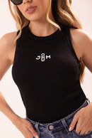 REGATA FEMININA J&M 20 ANOS - PRETA
