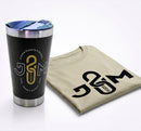COMBO DIA DOS PAIS | COPO TÉRMICO + CAMISETA BEGE