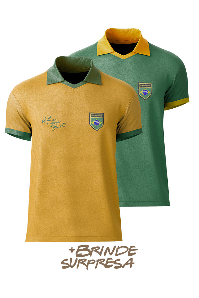 COMBO 1: “DUAS METADES”: 2 CAMISETAS COPA