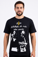 CAMISETA J&M METADE DE NÓS SÃO VOCÊS (PRETO)