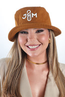 BUCKET HAT J&M – MARROM